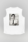 Alpacino Beyaz Unisex Kolsuz Tişört