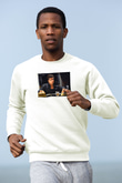 Alpacino Beyaz Unisex Sweatshirt