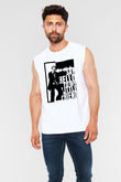 Alpacino Say Hello To My Little Friend Beyaz Unisex Kolsuz Tişört