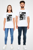 Alpacino Say Hello To My Little Friend Beyaz Unisex Tişört T-Shirt - TişörtFabrikası