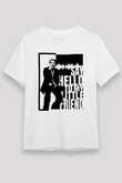 Alpacino Say Hello To My Little Friend Beyaz Unisex Tişört T-Shirt - TişörtFabrikası