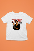 Alpacino Scarface Beyaz Unisex Çocuk Tişört