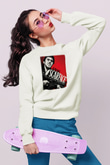 Alpacino Scarface Limited Edition Beyaz Unisex Sweatshirt