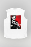 Alpacino Scarface Limited Edition Beyaz Unisex Kolsuz Tişört
