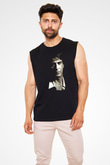 Alpacino Siyah Unisex Kolsuz Tişört