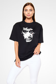 Alpacino Siyah Unisex Oversize Tişört T-Shirt