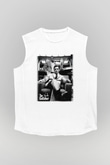 Alpacino The Godfather Beyaz Unisex Kolsuz Tişört
