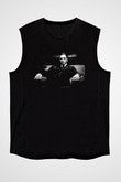 Alpacino The Godfather Siyah Unisex Kolsuz Tişört