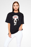 Alpacino The Godfather Siyah Unisex Oversize Tişört T-Shirt