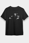 Alpacino The Godfather Siyah Unisex Tişört T-Shirt - TişörtFabrikası