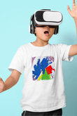 Alt-J Baskılı Unisex Beyaz Çocuk Tişört