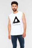 Alt-J Beyaz Unisex Kolsuz Tişört