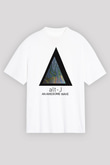 Alt-J Beyaz Unisex Oversize Tişört T-Shirt
