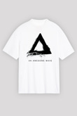 Alt-J Beyaz Unisex Oversize Tişört T-Shirt