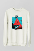 Alt-J Beyaz Unisex Sweatshirt