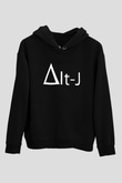 Alt-J Siyah Unisex Hoodie