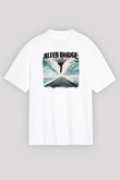 Alter Bridge Baskılı Unisex Beyaz Oversize Tişört