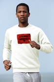 Alter Bridge Baskılı Unisex Beyaz Sweatshirt
