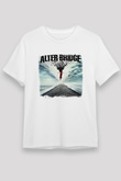 Alter Bridge Baskılı Unisex Beyaz Tişört