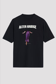 Alter Bridge Baskılı Unisex Siyah Oversize Tişört
