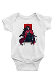 Alucard Baskılı Beyaz Unisex Bebek Body - Zıbın