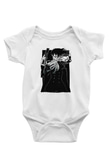 Alucard Baskılı Beyaz Unisex Bebek Body - Zıbın