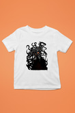 Alucard Baskılı Beyaz Unisex Beyaz Çocuk Tişört - Tshirt