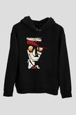 Alucard Baskılı Unisex Siyah Hoodie
