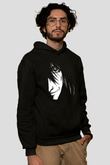 Alucard Baskılı Unisex Siyah Hoodie