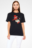Alucard Baskılı Unisex Siyah Tişört - Tshirt