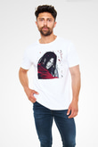Alucard Unisex Baskılı Beyaz Tişört - Tshirt