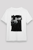 Alucard Unisex Baskılı Beyaz Tişört - Tshirt
