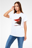 Alucard Unisex Baskılı Beyaz Tişört - Tshirt