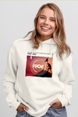 Aly & Fila Beyaz Unisex Kapüşonlu Sweatshirt
