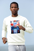 Aly & Fila Beyaz Unisex Sweatshirt