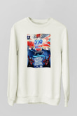 Aly & Fila Beyaz Unisex Sweatshirt