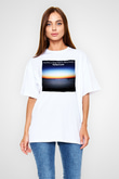 Aly & Fila Beyaz Unisex Tişört T-Shirt - TişörtFabrikası