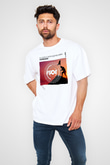 Aly & Fila Beyaz Unisex Tişört T-Shirt - TişörtFabrikası