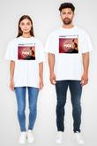 Aly & Fila Beyaz Unisex Tişört T-Shirt - TişörtFabrikası