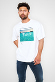 Aly & Fila Beyaz Unisex Tişört T-Shirt - TişörtFabrikası