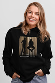 Aly & Fila Siyah Unisex Kapüşonlu Sweatshirt