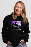 Aly & Fila Siyah Unisex Kapüşonlu Sweatshirt