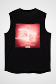 Aly & Fila Siyah Unisex Kolsuz Tişört
