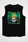 Aly & Fila Siyah Unisex Kolsuz Tişört