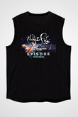 Aly & Fila Siyah Unisex Kolsuz Tişört