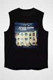Aly & Fila Siyah Unisex Kolsuz Tişört