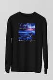 Aly & Fila Siyah Unisex Sweatshirt