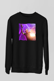 Aly & Fila Siyah Unisex Sweatshirt