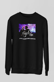 Aly & Fila Siyah Unisex Sweatshirt