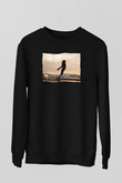 Aly & Fila Siyah Unisex Sweatshirt